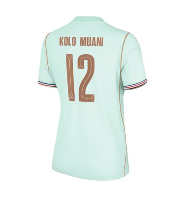 Frankrike Randal Kolo Muani #12 Bortatröja Dam VM 2026 Kortärmad